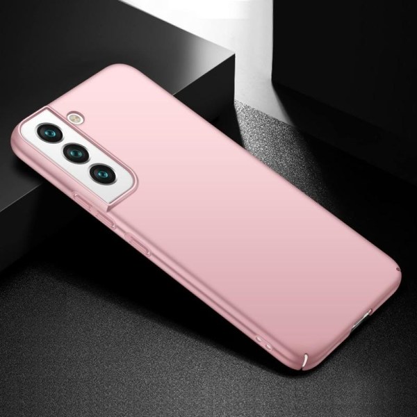 Samsung S22 Thin Light Mobile Cover Basic V2 Rose Gold Pink gold