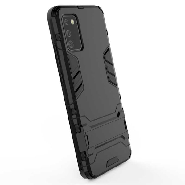 Samsung A02s Iskunkestävä kotelo jalustalla ThinArmor Black