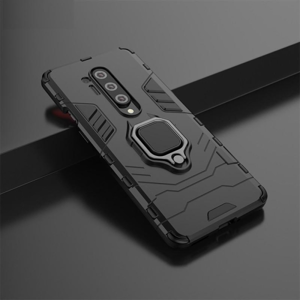 OnePlus 8 Pro Shockproof Cover med Ring Holder ThinArmor Black