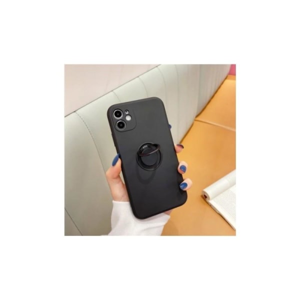 iPhone 12 Mini Stöttåligt Skal med Ringhållare CamShield Grön