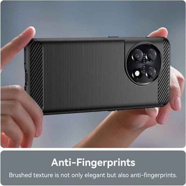 OnePlus 11 5G Shockproof Shell SlimCarbon Black