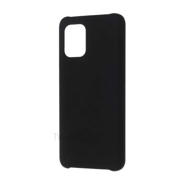 Samsung A02s Ultratunn Gummibelagd Mattsvart Skal Basic V2 Black
