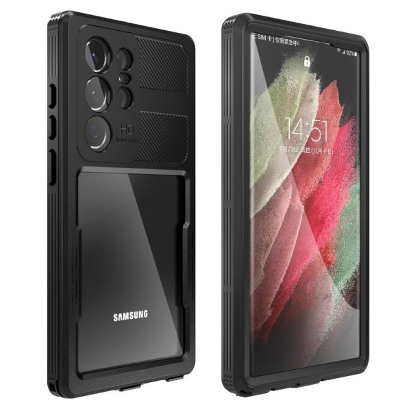 Samsung S23 Ultra Fulddækkende vandtæt premium skal - 2m