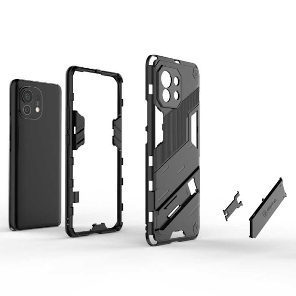 Xiaomi Mi 11 stødsikker etui med Kickstand ThinArmor V2 Svart