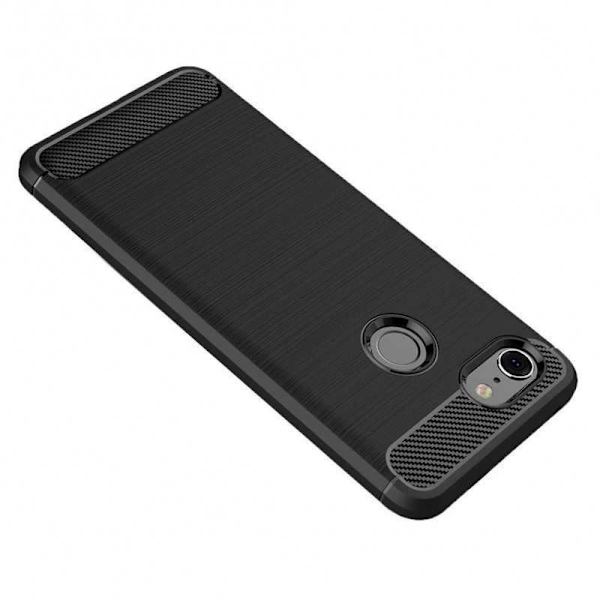 Google Pixel 3 Shockproof Shell SlimCarbon Black