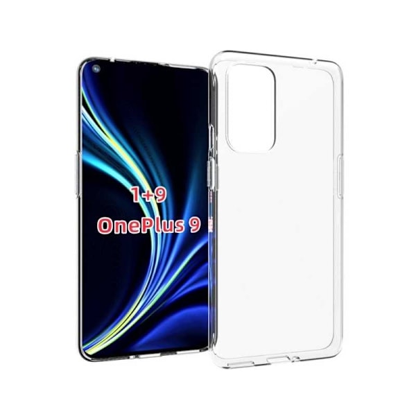 OnePlus 9 Stötdämpande Mjukt Skal Simple Transparent