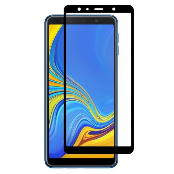 Samsung A9 2018 hærdet glas 0,26 mm 2,5D 9H fuld ramme Transparent