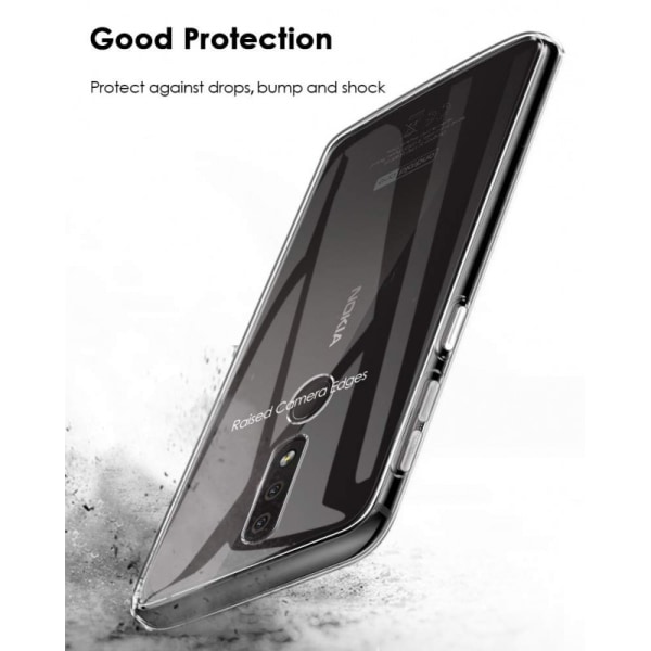 Nokia 4.2 stødabsorberende silikone cover Enkelt Transparent