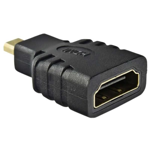 HDMI-Adapter HDMI (f) / Micro HDMI (m) Svart