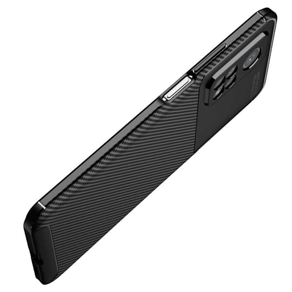 Xiaomi Mi 10T / Mi 10T Pro Stöttåligt Slimmat Skal FullCarbon V4 Svart