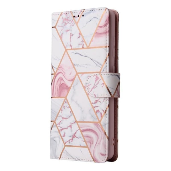 iPhone 7/8/SE (2020) Pung etui Tech-Protect Marble 4-RUM Pink