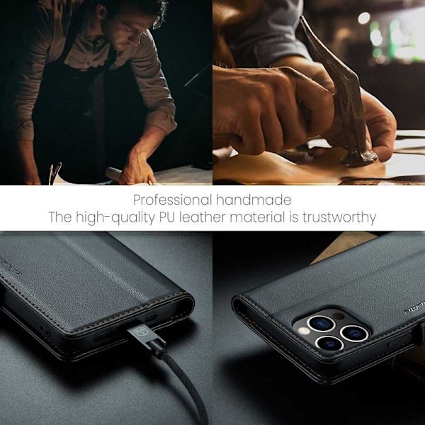 CaseMe Skin Pro Cover iPhone 15 Max Black