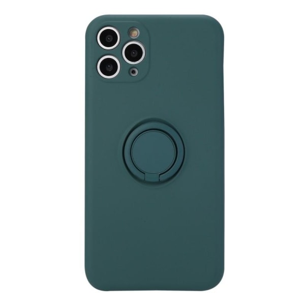 iPhone 11 Pro Max iskunkestävä kotelo CamShield-renkaan pidikkee Green