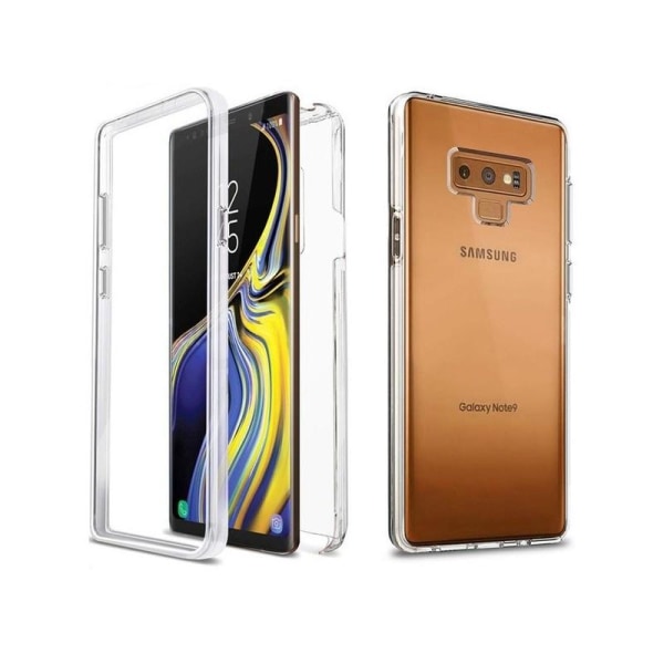 Samsung Galaxy Note 9 | 360° kaksipuolinen silikonikotelo Transparent