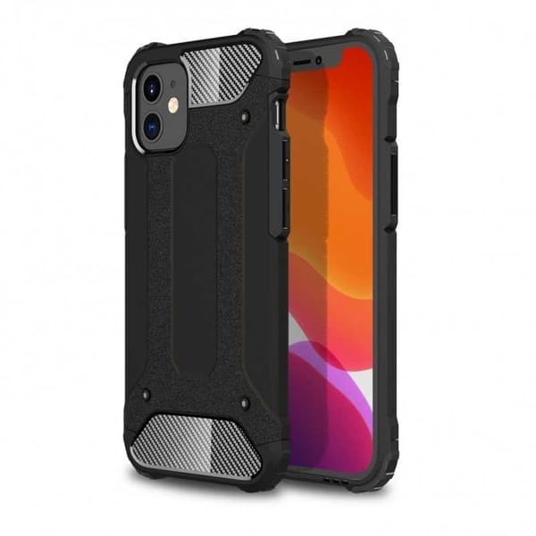 iPhone 13 Mini iskunkestävä kotelo SlimArmor Black