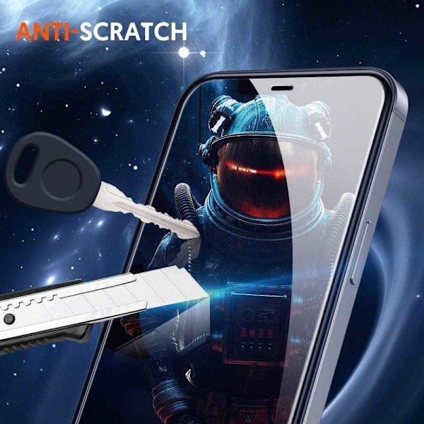 2-PACK Xiaomi Mi 11 Lite FullFrame 0,26 mm 9H karkaistu lasi Transparent