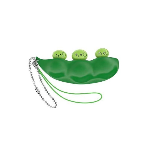 2-PACK Lugnande Fidget Toy Green Beans Grön