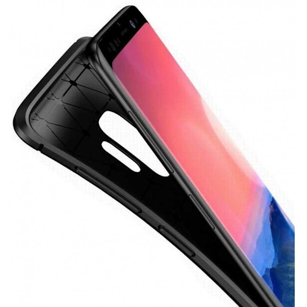Samsung S9 Plus Stöttåligt Skal FullCarbon V4 (SM-G965F/DS) Svart