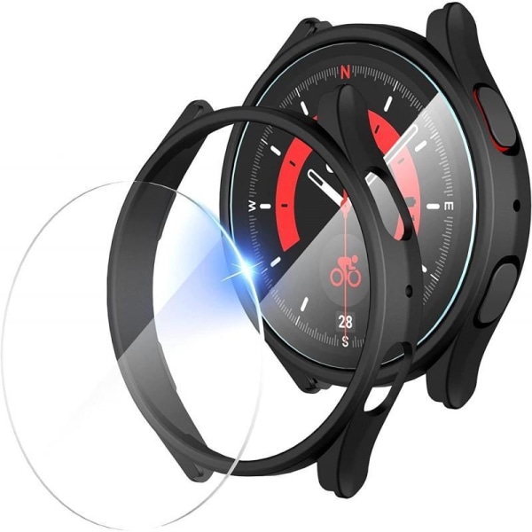 Suojakuori Samsung Galaxy Watch 5 Pro 9H karkaistu lasi Transparent