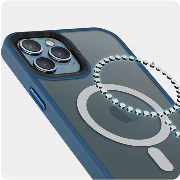 iPhone 13 Pro Max Stötdämpande Skal Magsafe-Kompatibelt Black
