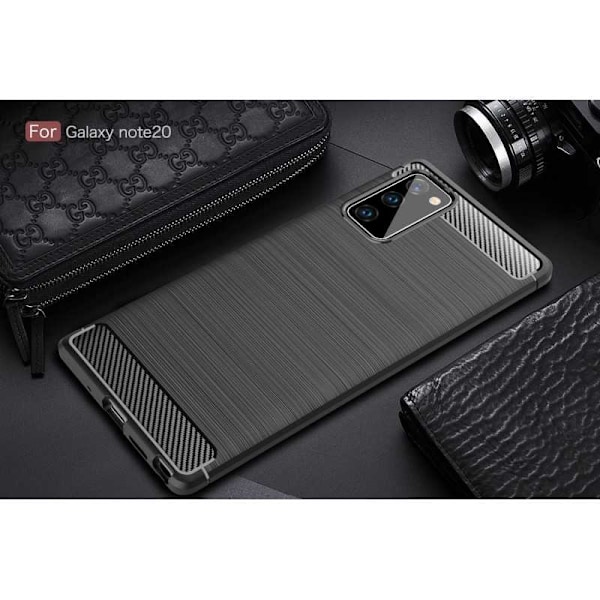 Samsung Note 20 Shockproof Shell SlimCarbon Black