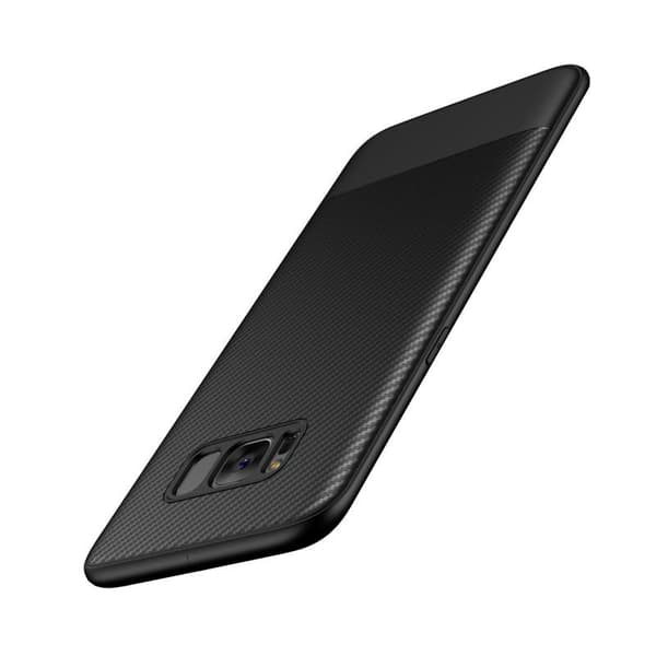 Samsung S8 Plus iskunkestävä FullCarbon kotelo Svart