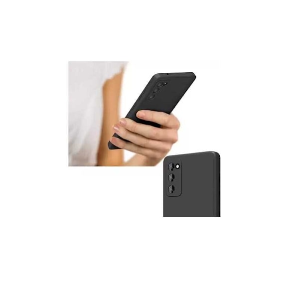 Samsung S20 Kuminen Shell Liquid - Musta