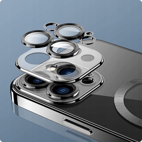 Støtsikker MagSafe-kompatibel deksel til iPhone 12 Pro Max svart