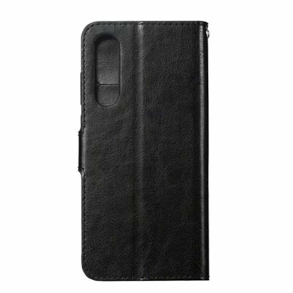 Xperia 10 IV Pung Etui PU Læder 4 RUMM Black