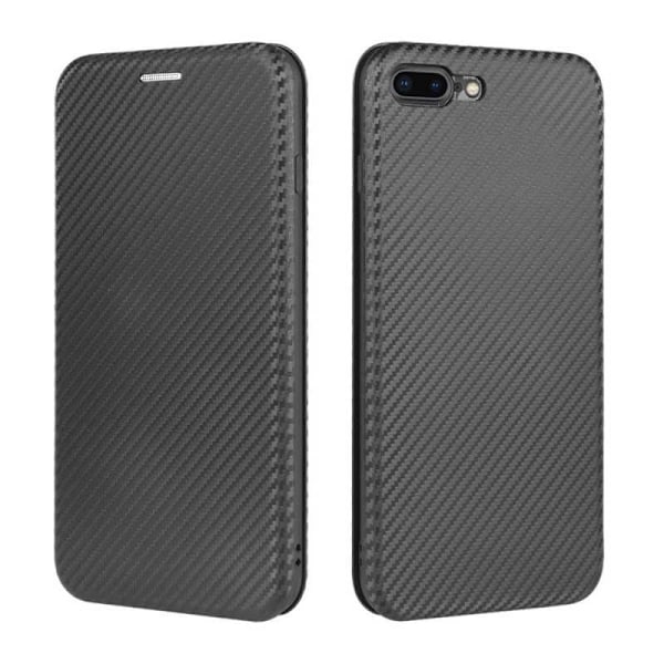 iPhone 7 Plus /8 Plus Flip Case -korttipaikka CarbonDreams Black
