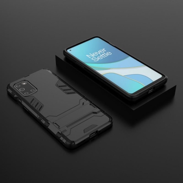 OnePlus 8T -iskunkestävä kotelo jalustalla ThinArmor Black