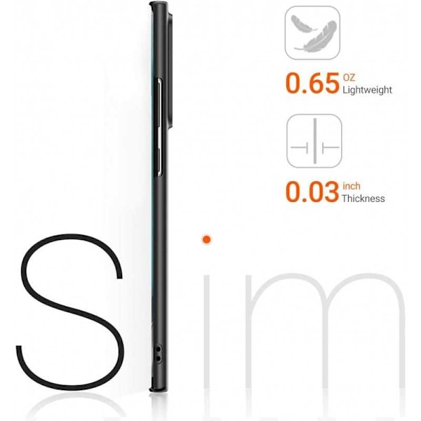 Samsung Note 20 Ultra Kumipinnoitettu mattamusta Cover Basic V2 Black