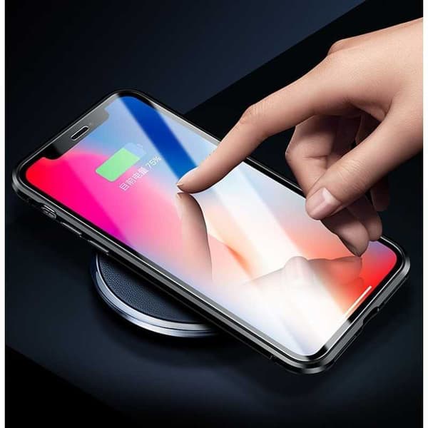 iPhone X / XS Full Coverage Premium Cover Glassback V4 Transparent