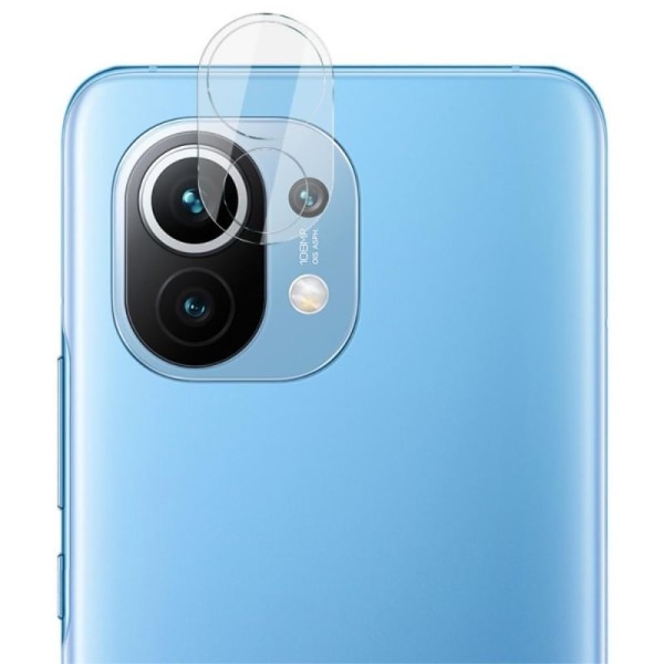 2-PACK Xiaomi Mi 11 kamera linsecover Transparent