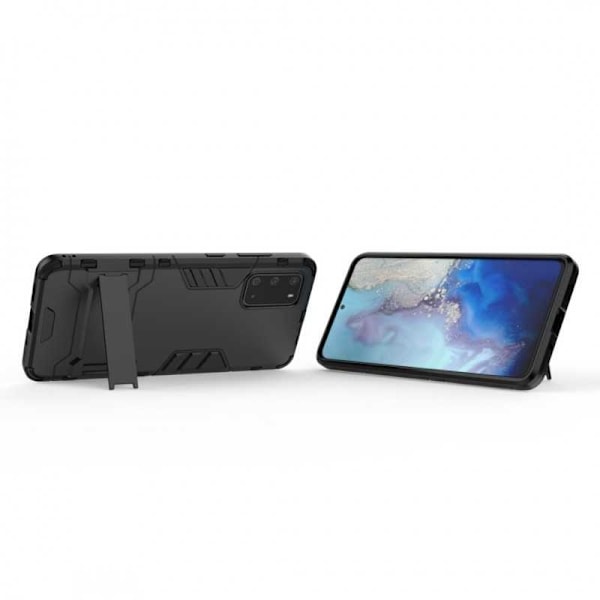 Samsung S20 Ultra iskunkestävä kotelo jalustalla ThinArmor Black
