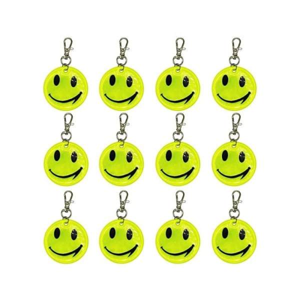 4-PAKK Refleks-smiley Yellow