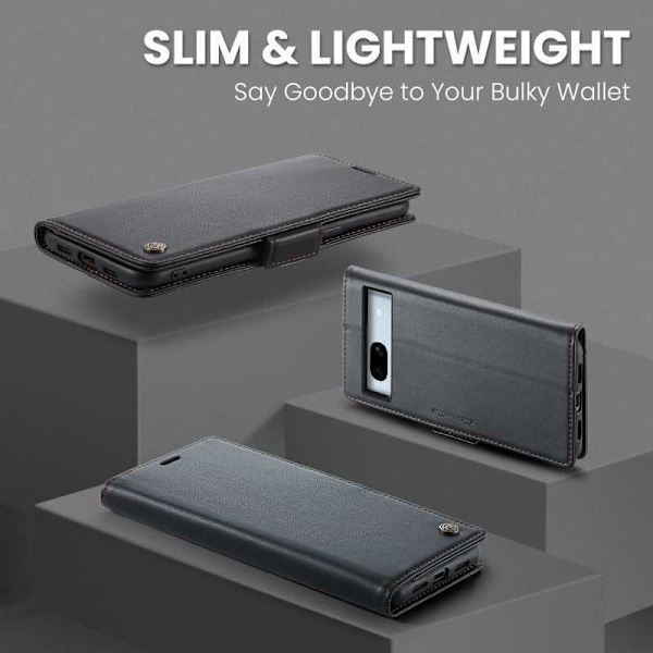 CaseMe Skin Pro Fodral Google Pixel 7a Svart