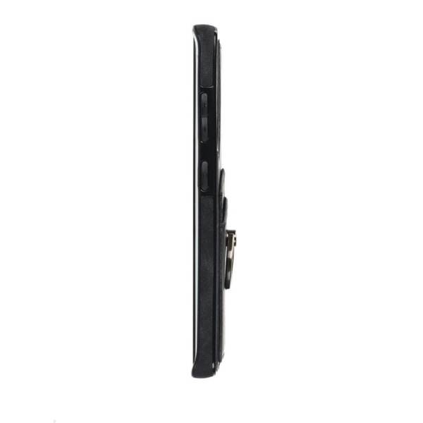 Samsung S21 Ultra mobildeksel med kortholder Retro V4 Black