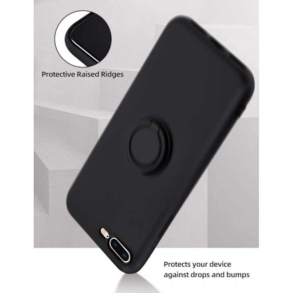 iPhone 7 Plus / 8 Plus iskunkestävä kotelo CamShield-renkaan pidikkeellä Grön