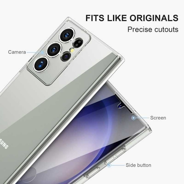 360° Heltäckande & Stötdämpande Skal för Samsung S24 Ultra