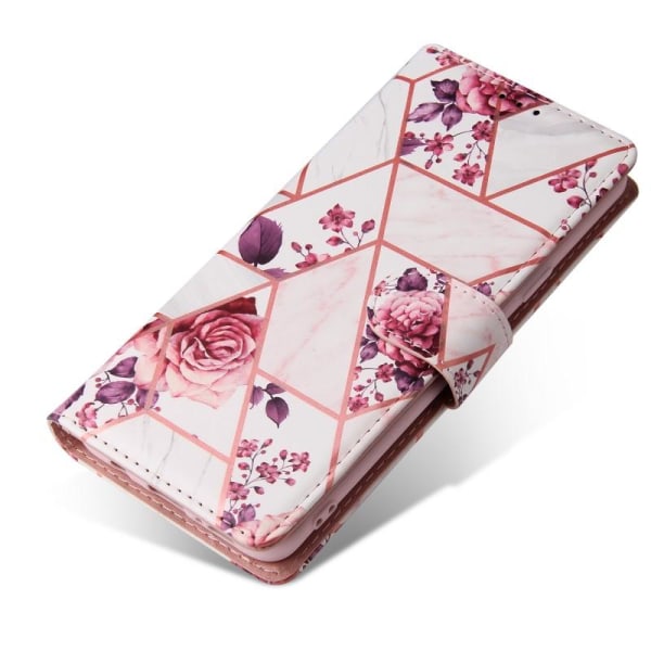 Samsung S9 Trendikäs lompakkokotelo Sparkle 4-FACK Pink