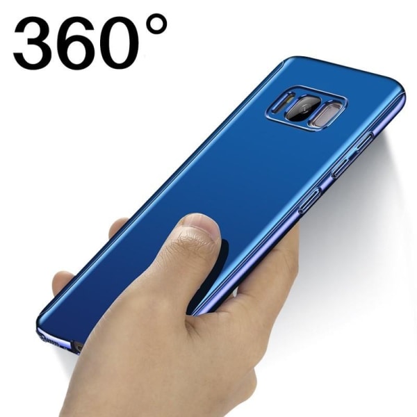 Samsung S8 Plus 360° 3in1 FullCover Shell V2 inkl. Skærmbeskytte Svart