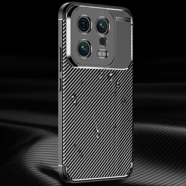 Xiaomi 13 Iskunkestävä ohut kansi FullCarbon V4 Black
