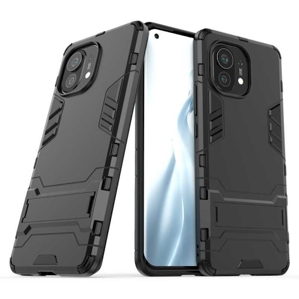 Xiaomi Mi 11 iskunkestävä kotelo jalustalla ThinArmor Black