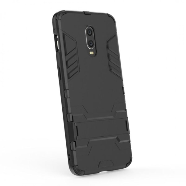 OnePlus 6T iskunkestävä kotelo jalustalla ThinArmor Black