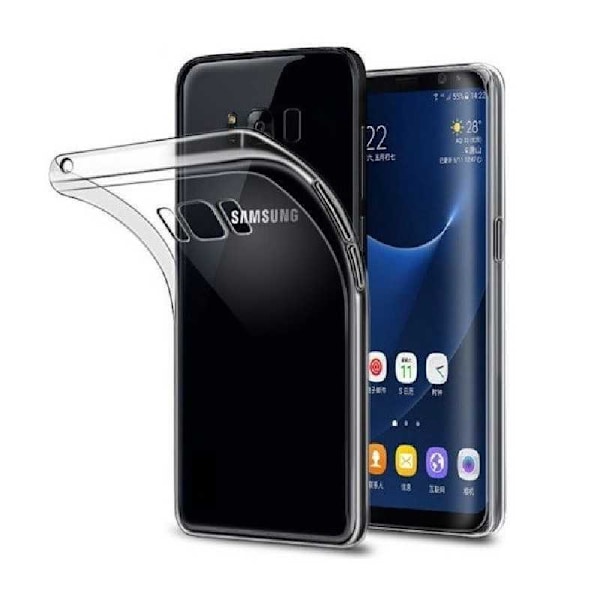 Samsung S9 Stöttåligt Genomskinligt Skal Simple Transparent