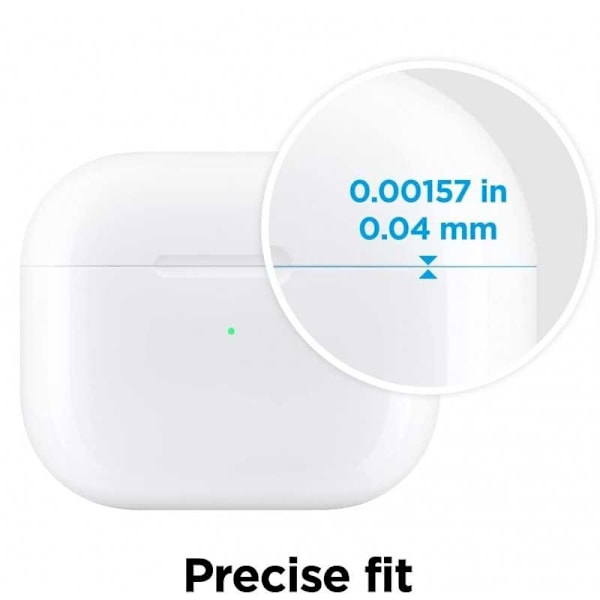 2-Pakke AirPods 3 Dust Guard Silver