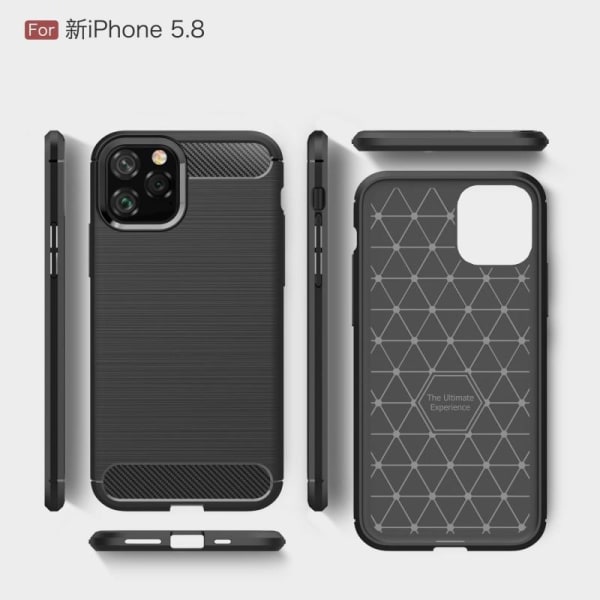 iPhone 11 Pro Max Shockproof Shell SlimCarbon Black