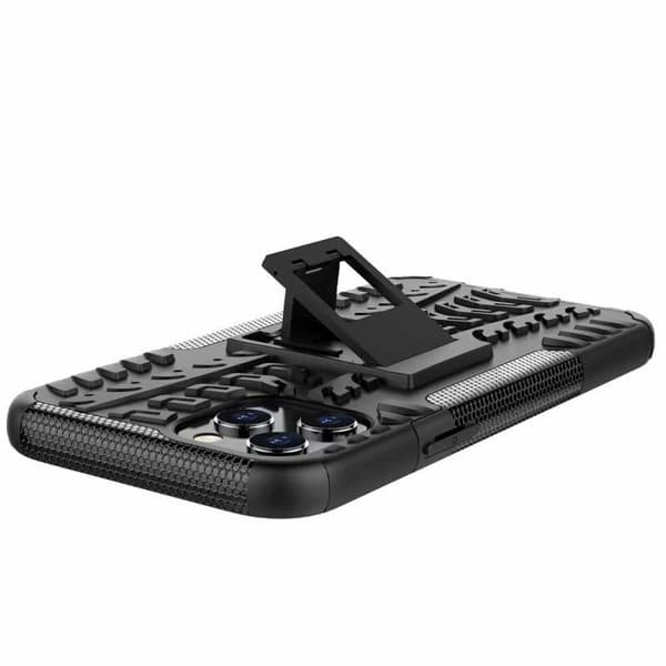 iPhone 12 Pro Max iskunkestävä kotelo Active-tuella Black