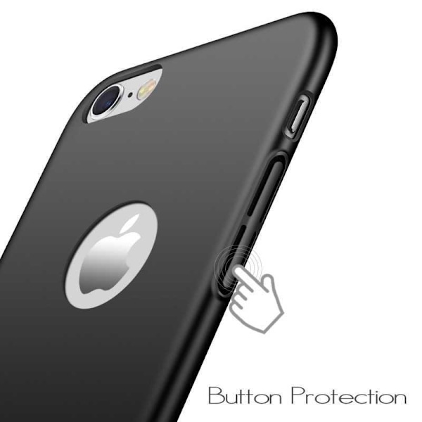 iPhone 6/6S Ultratunt Mattsvart Skal Basic V2 Svart